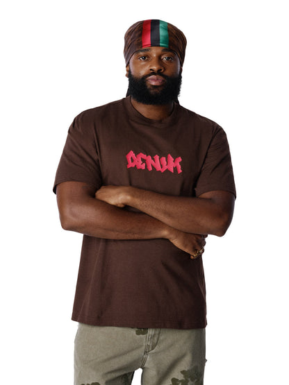 Handstyle Tee Brown