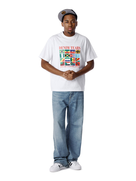 Diaspora Flags Tee White