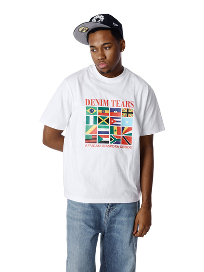 Diaspora Flags Tee White
