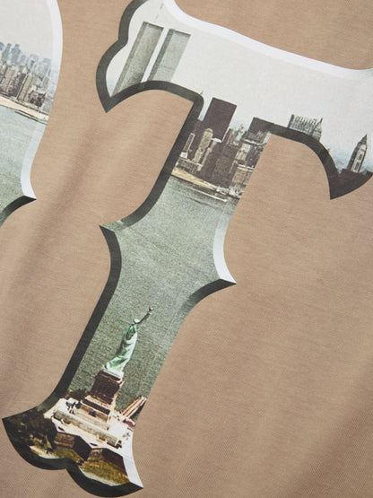 DT City Tee Tan – view 4