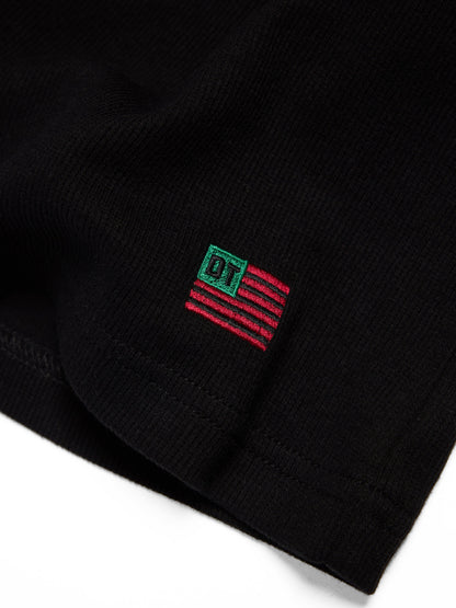 DT Flag 3-Pack Ribbed Tank Black – view 3