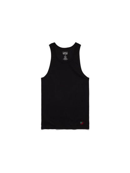 DT Flag 3-Pack Ribbed Tank Black – view 2