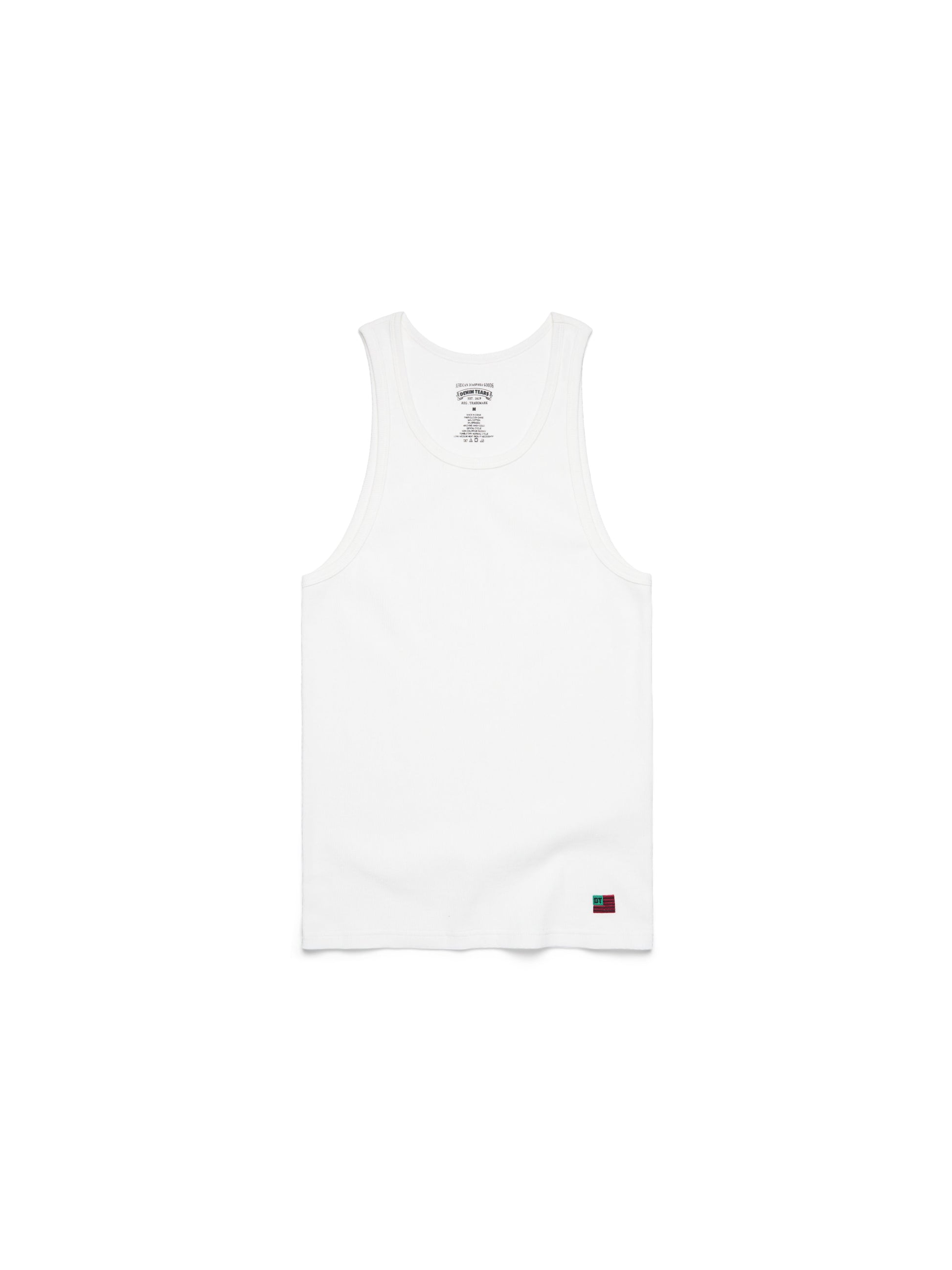 DT Flag 3-Pack Ribbed Tank White – view 2