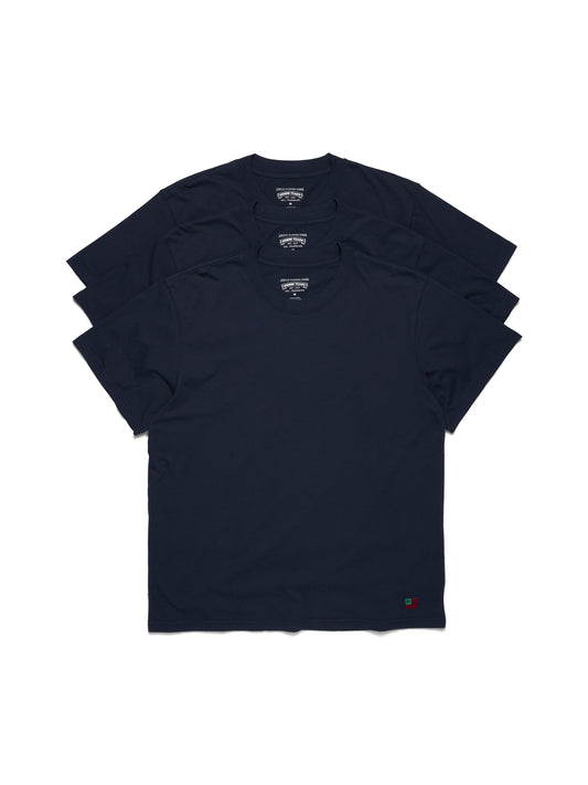 DT Flag 3-Pack Tee Navy