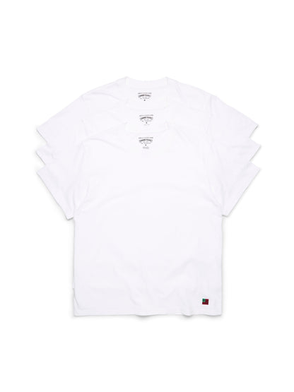 DT Flag 3-Pack Tee White