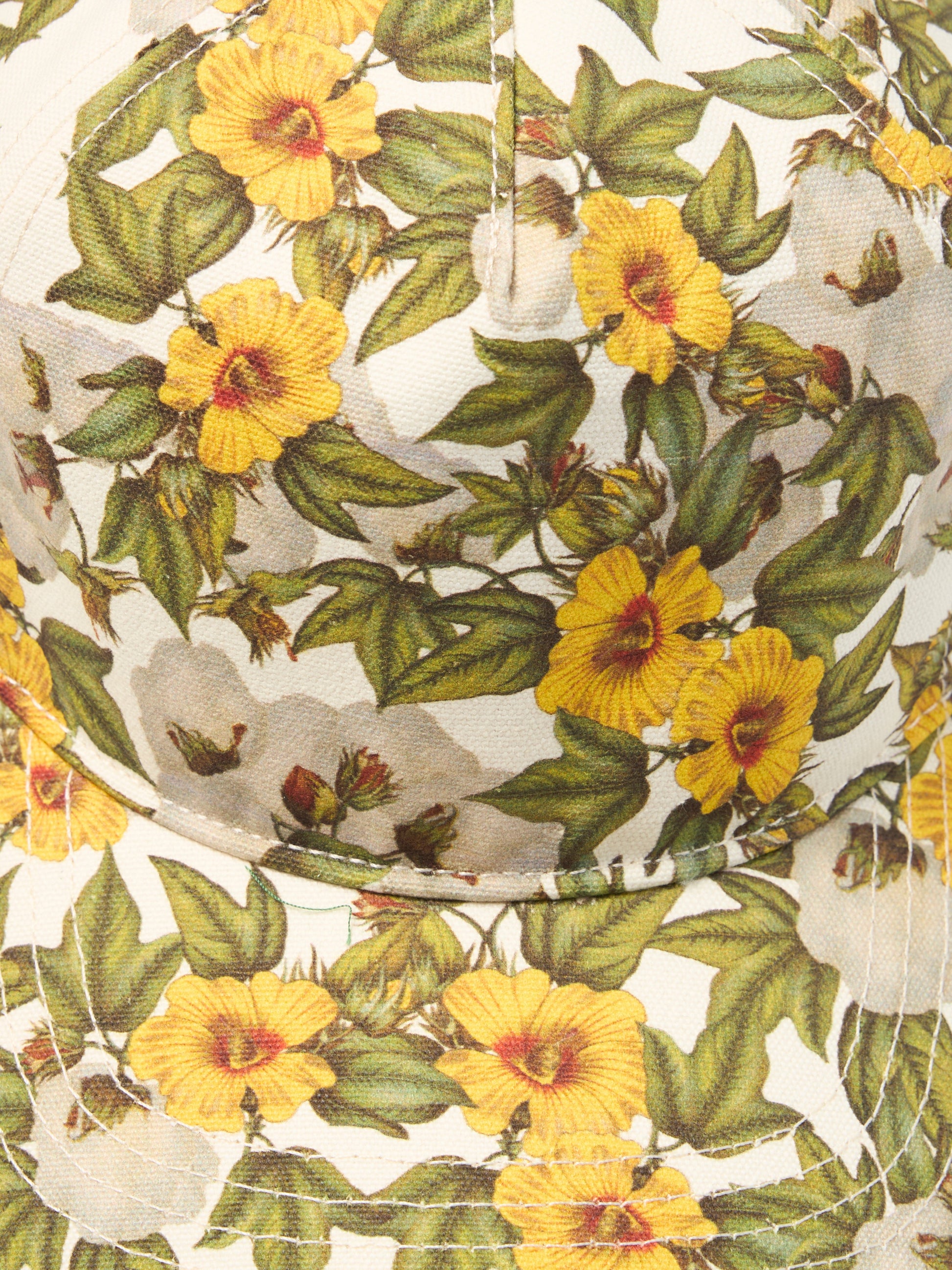 DT Floral Canvas Cap Multi – view 2