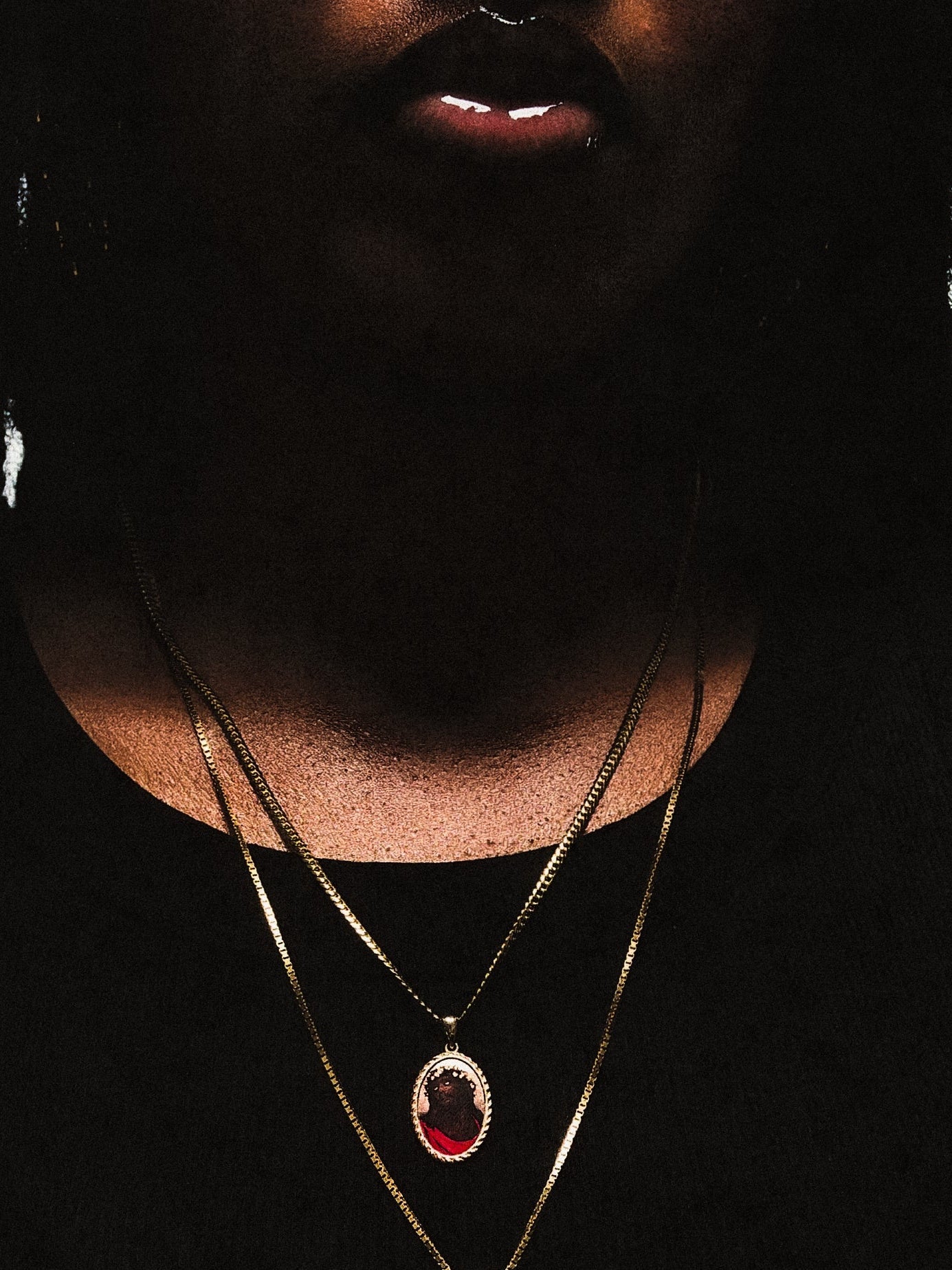 Black Jesus Pendant – view 5