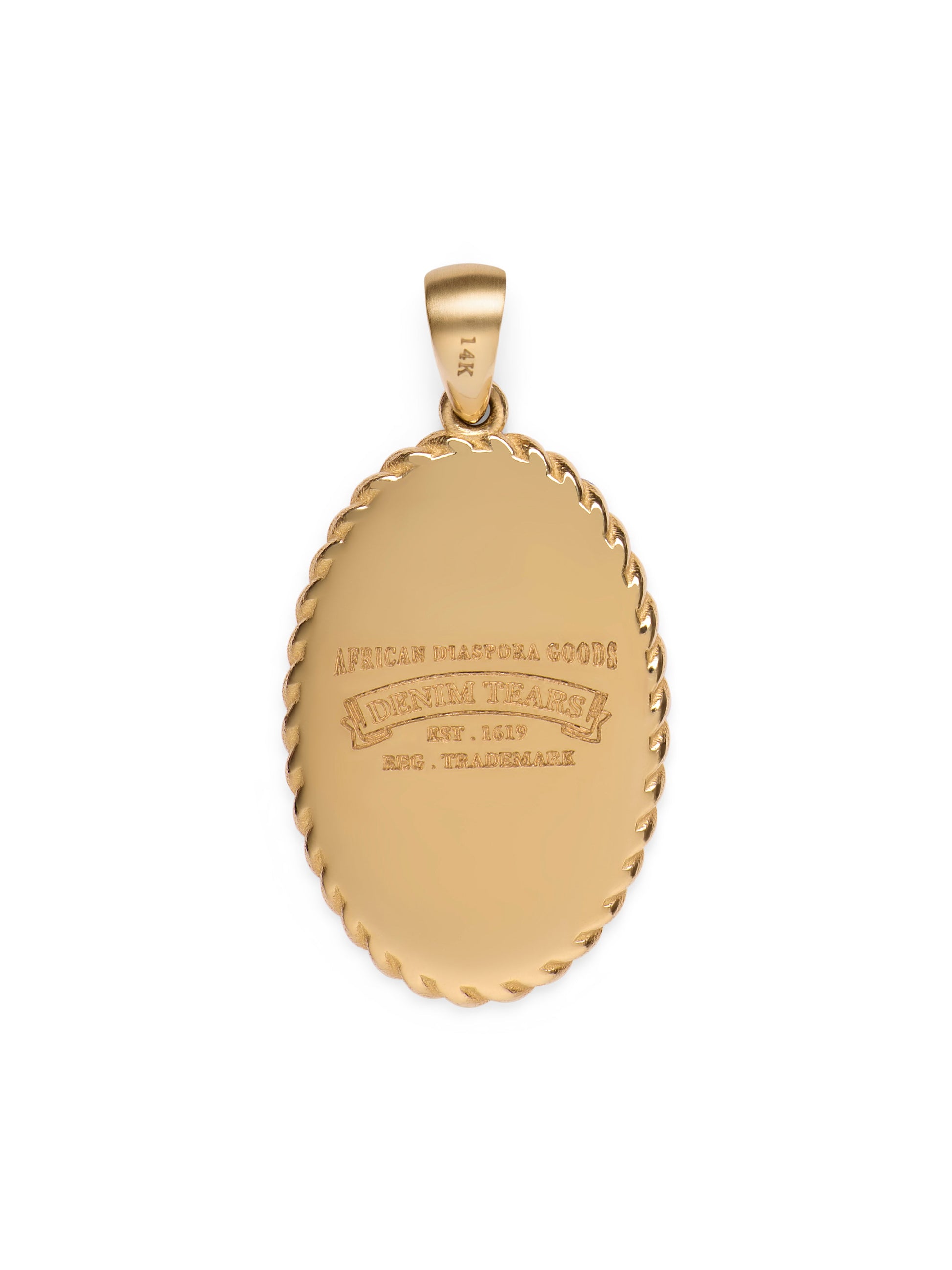Black Jesus Pendant – view 2
