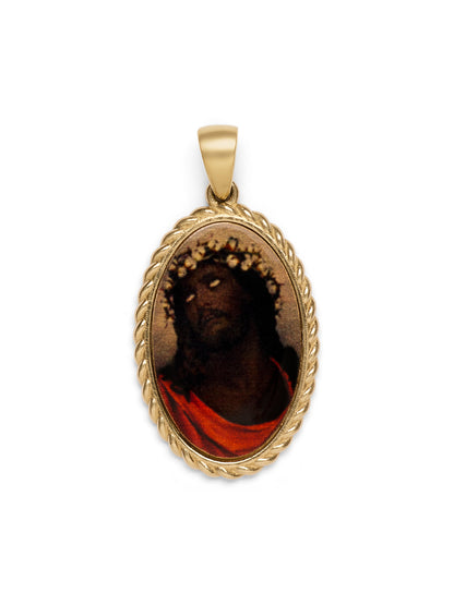 Black Jesus Pendant