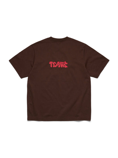 Handstyle Tee Brown