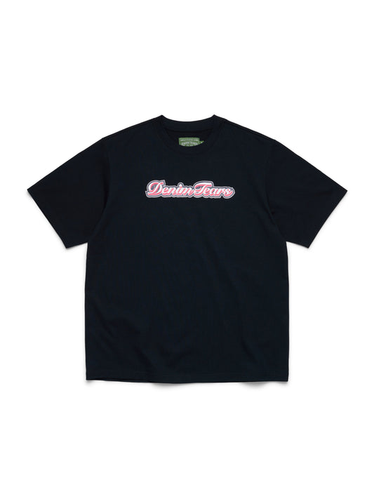 Hollis Font Tee Black