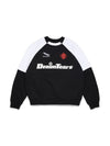 DT Sport Color Blocked Crewneck Black