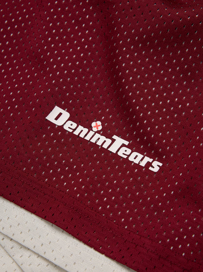 DT Sport Double Layer Mesh Short Red – view 3