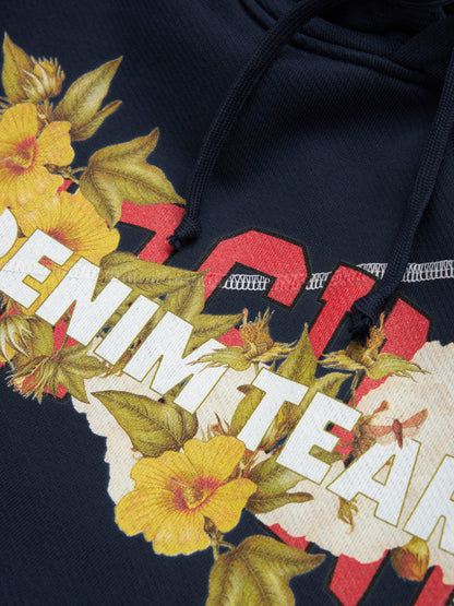 DT Virginia Overlock Stitch Hoodie Navy – view 3