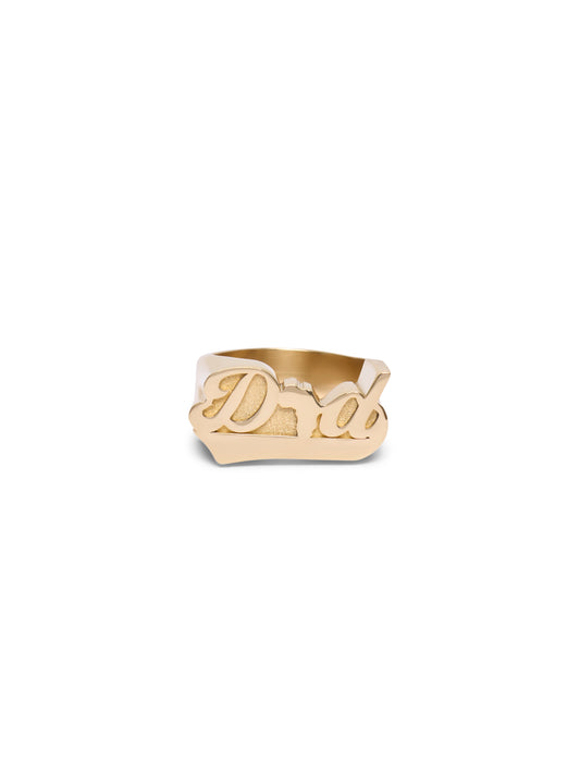 Dad Ring Gold