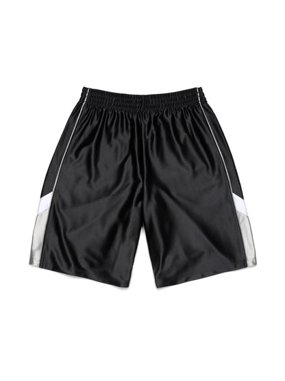 Denim U Basketball Shorts Black – view 2