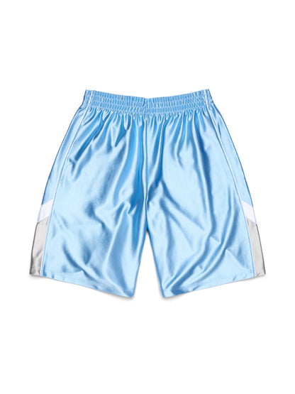 Denim U Basketball Shorts Light Blue – view 2