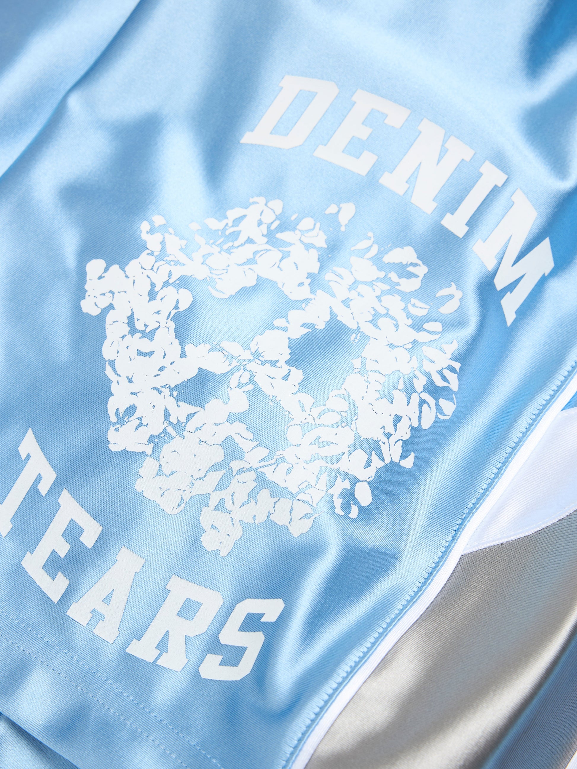 Denim U Basketball Shorts Light Blue – view 3
