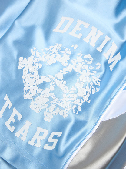 Denim U Basketball Shorts Light Blue – view 3