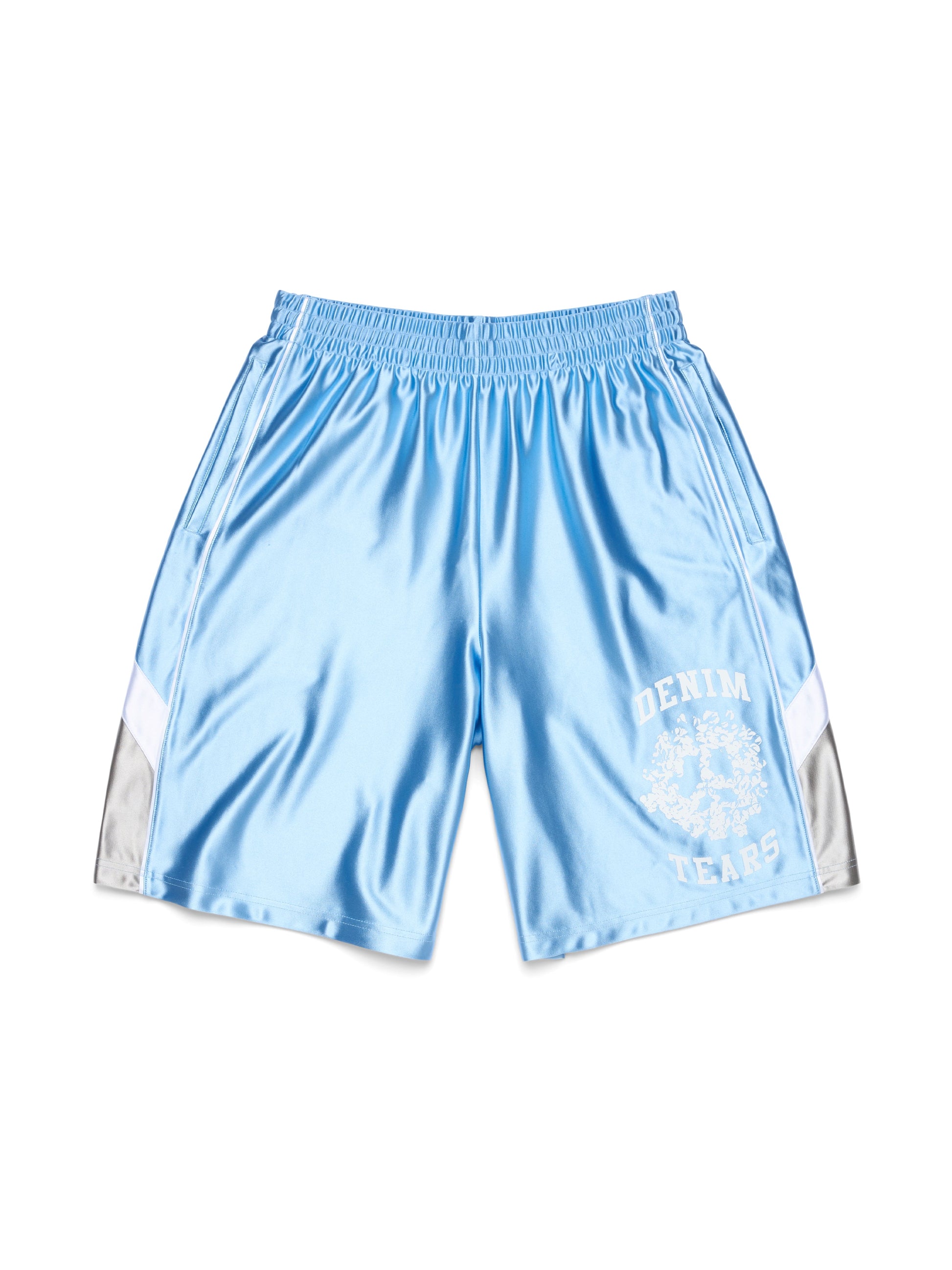Denim U Basketball Shorts Light Blue