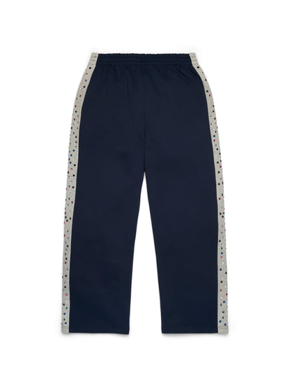 Denim U Rhinestone Sweatpant Navy – view 2