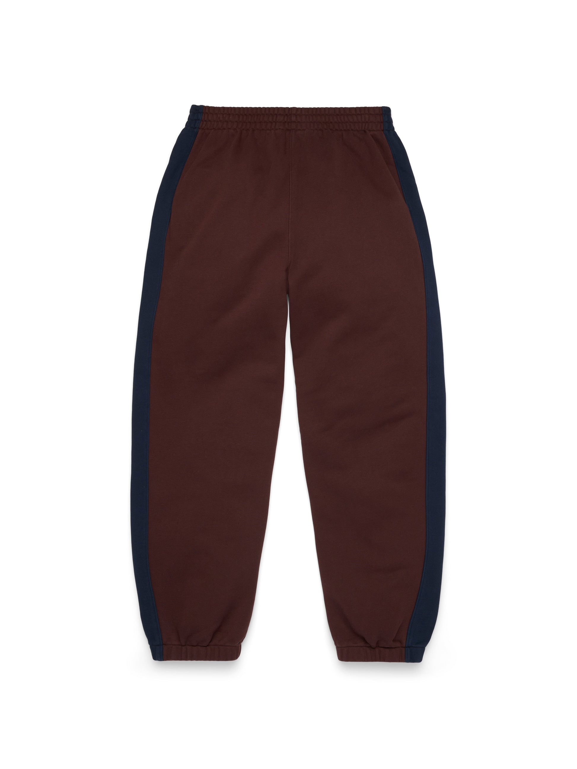 Denim U Paneled Sweatpant Brown – view 2
