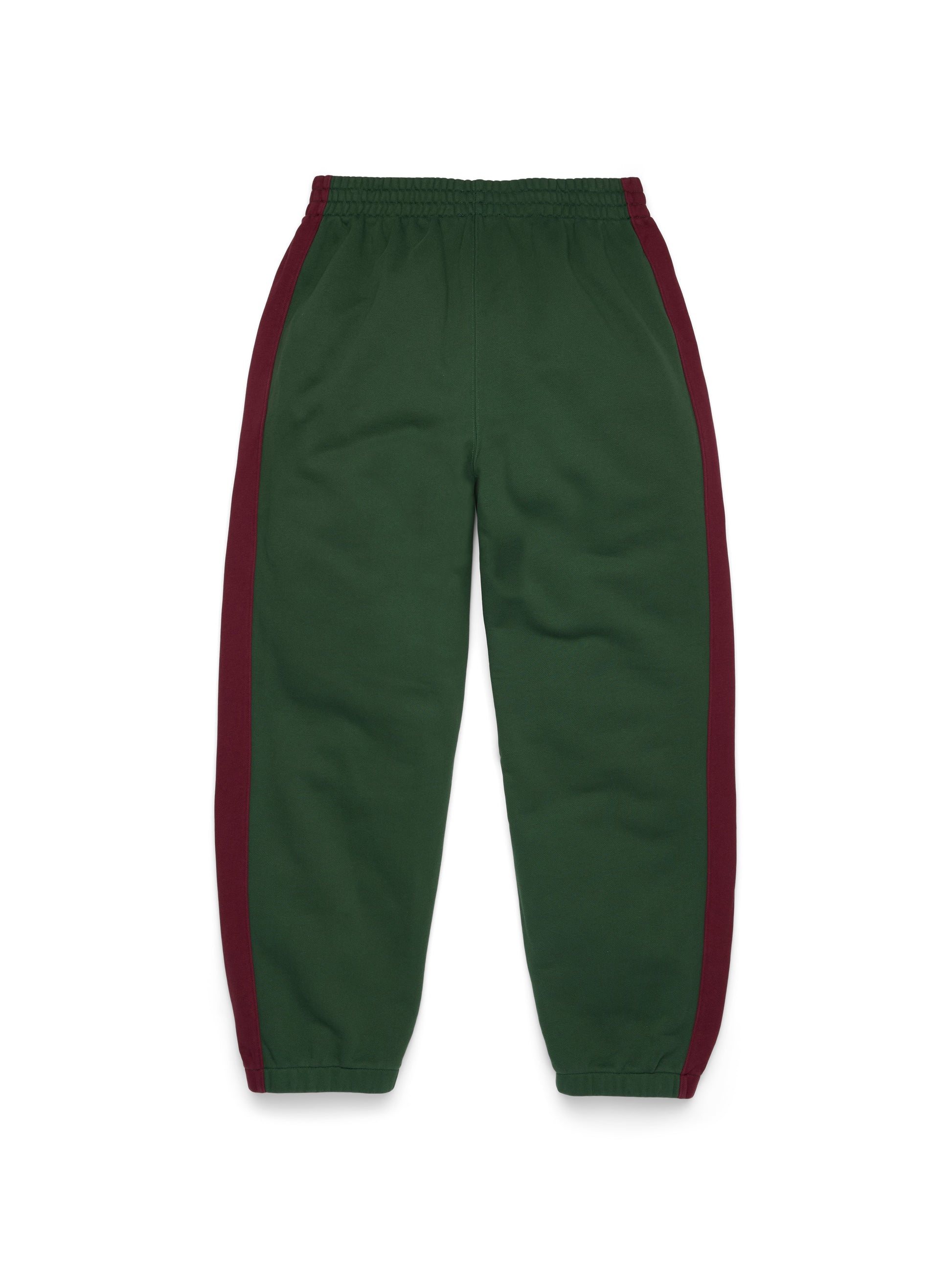 Denim U Paneled Sweatpant Green – view 2
