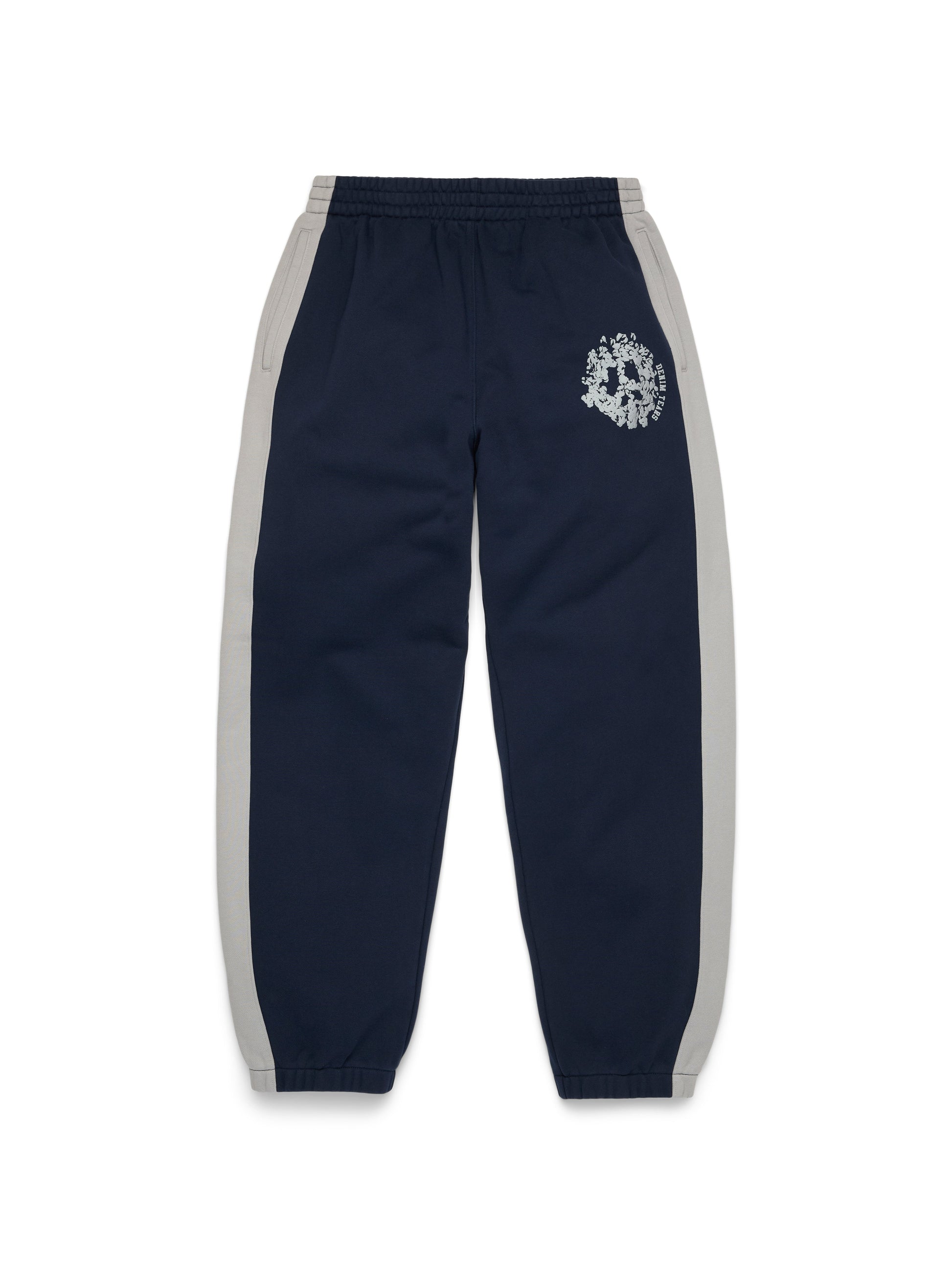 Denim U Paneled Sweatpant Navy