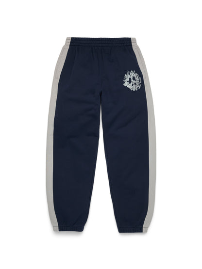 Denim U Paneled Sweatpant Navy