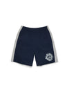 Denim U Paneled Sweatshort Navy