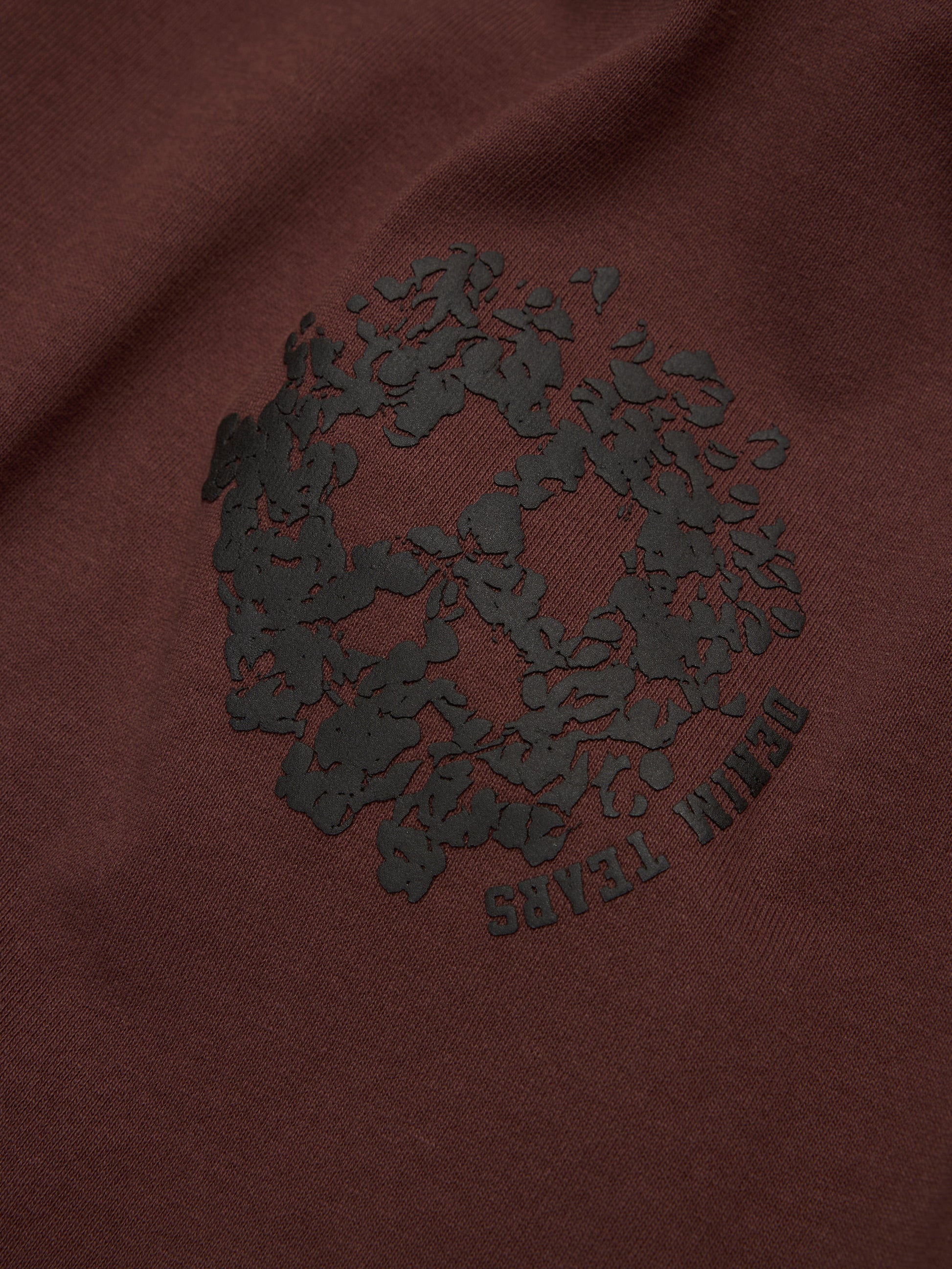 Denim U Ringer Tee Brown – view 3