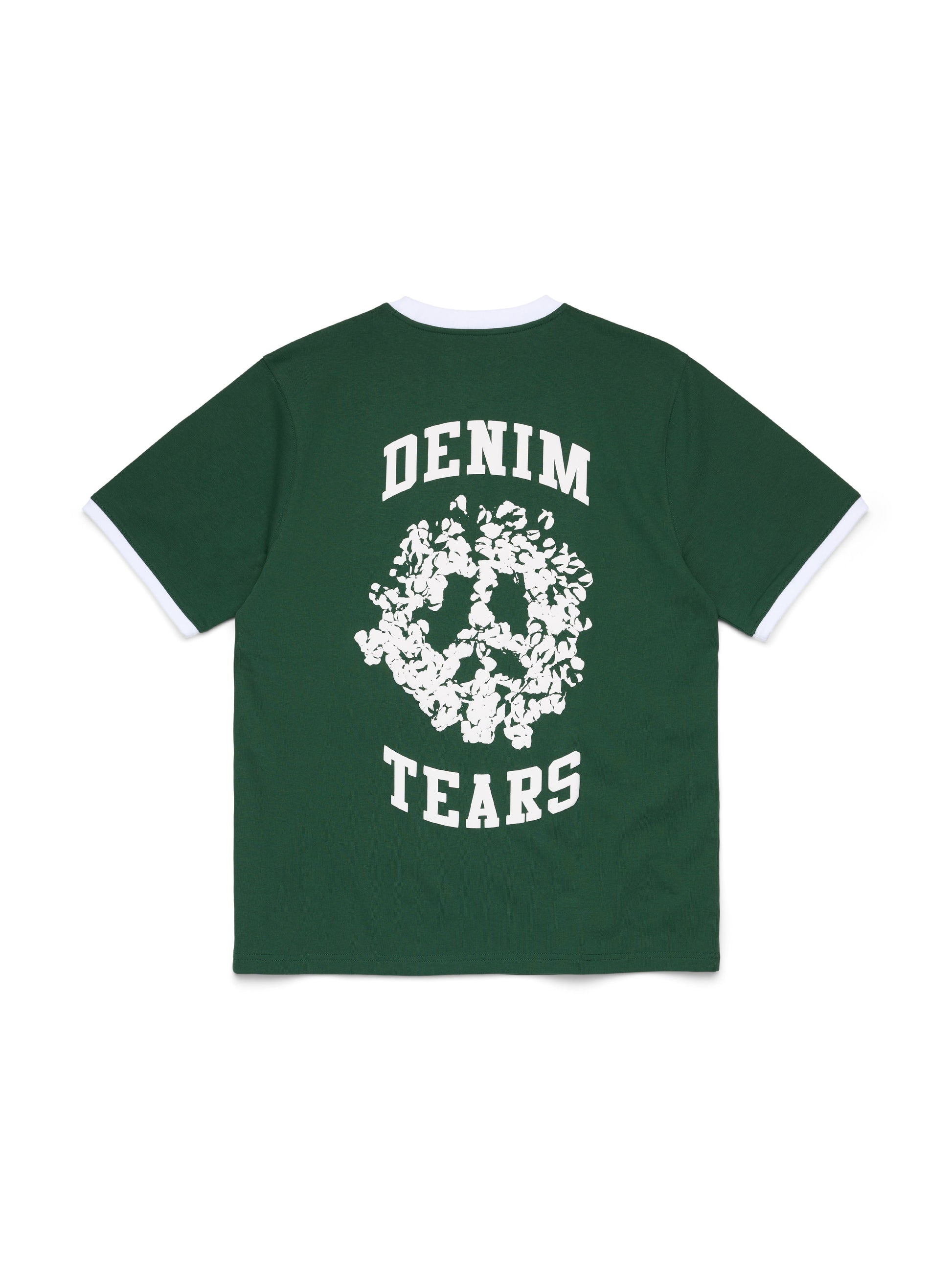 Denim U Ringer Tee Green – view 2