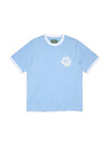 Denim U Ringer Tee Light Blue