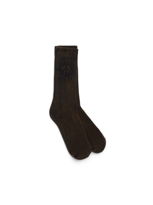 Denim U Socks Brown
