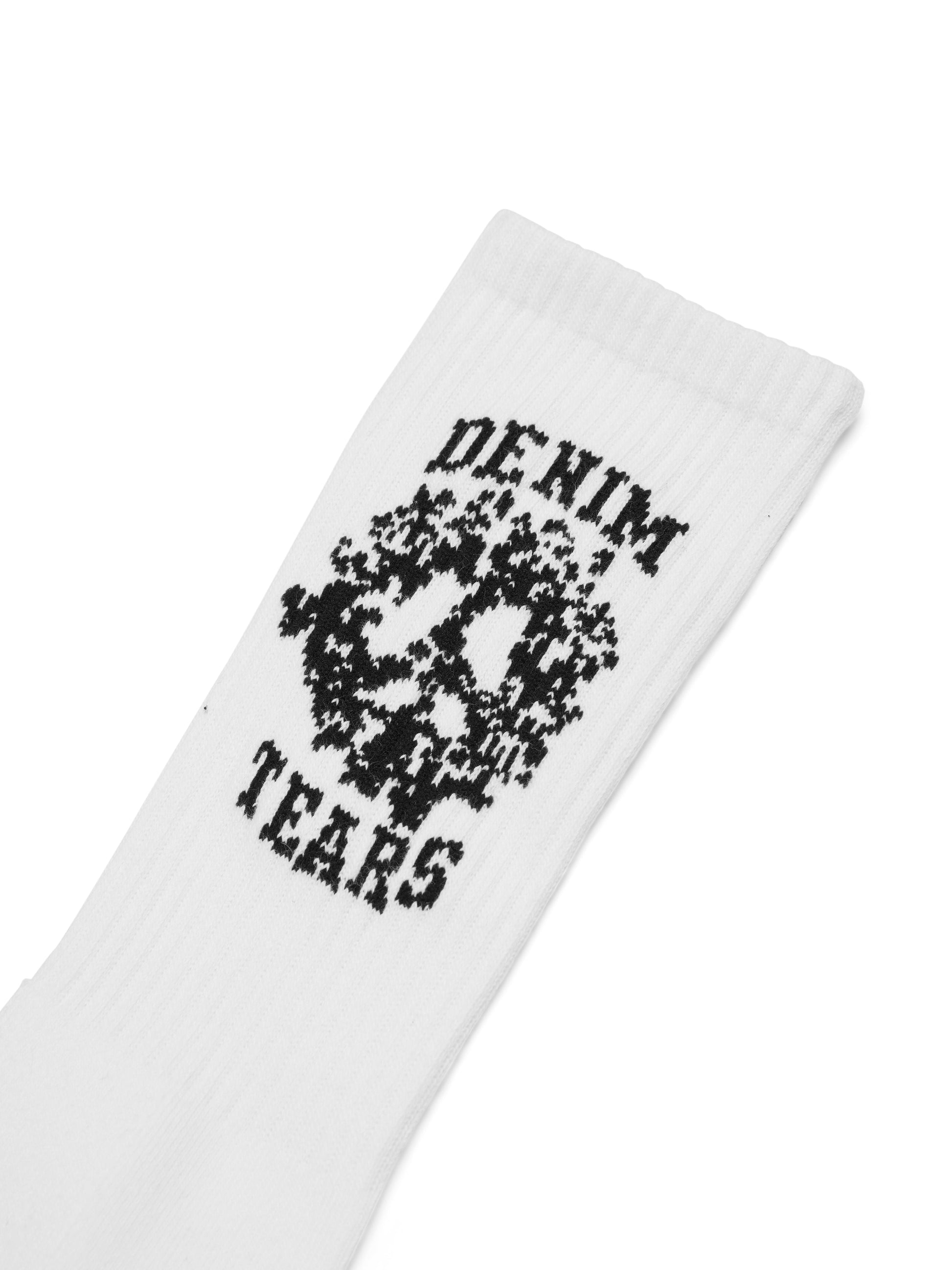 Denim U Socks White – view 3