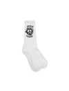 Denim U Socks White