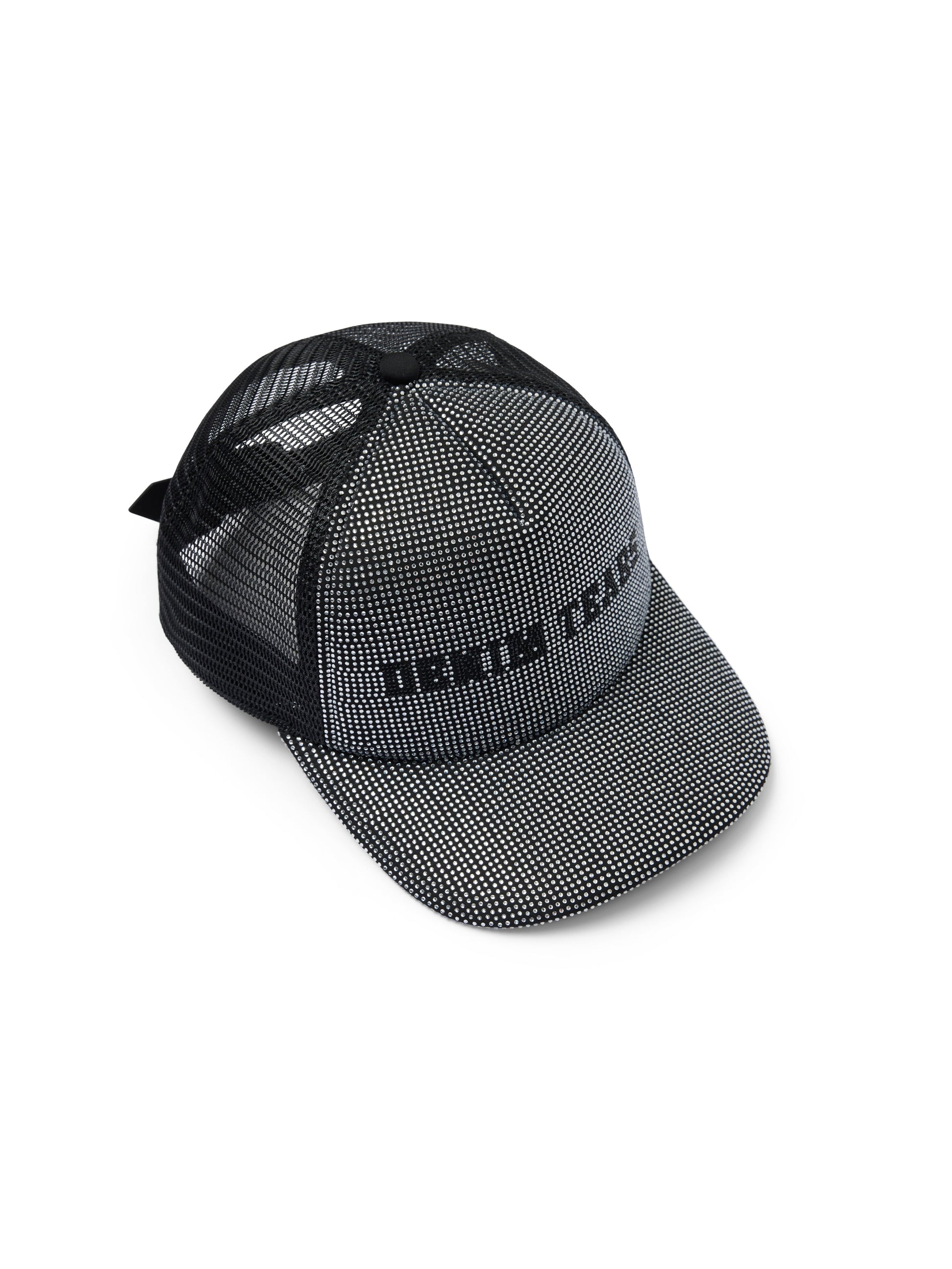 Denim U Trucker Hat Black
