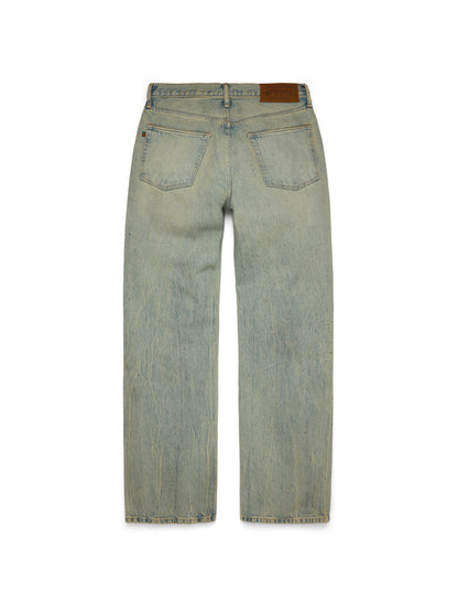 Baggy Denim Pant Dirty Wash – view 2