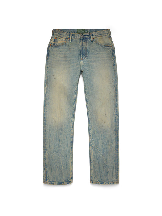 Straight Denim Pant Dirty Wash