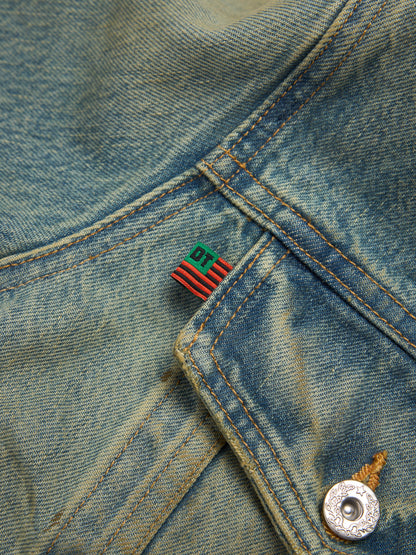 Denim Jacket Dirty Wash – view 3