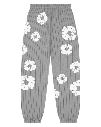 Pinstripe Wreath Sweatpants Grey – view 2