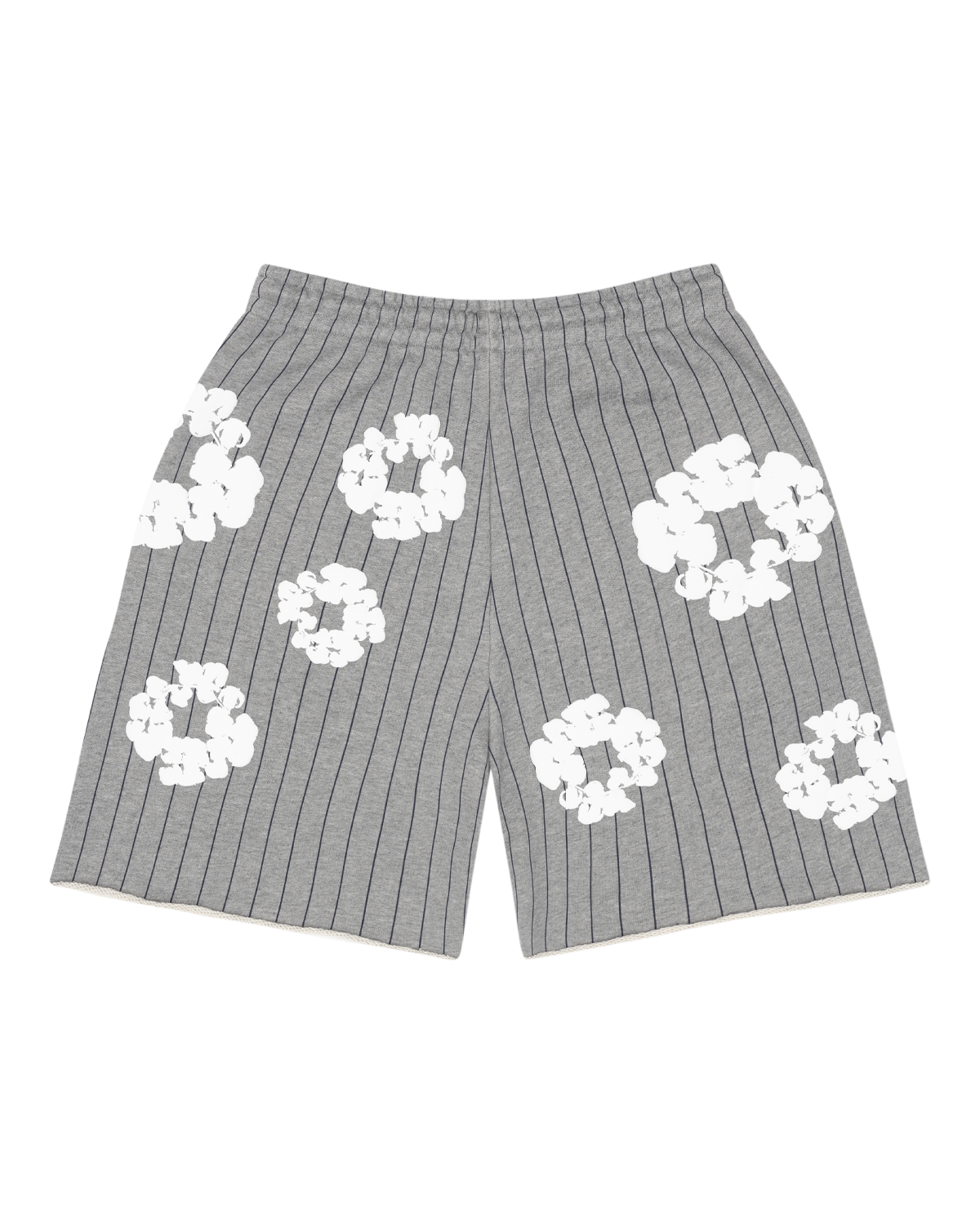 Pinstripe Wreath Sweatshorts Grey – view 2