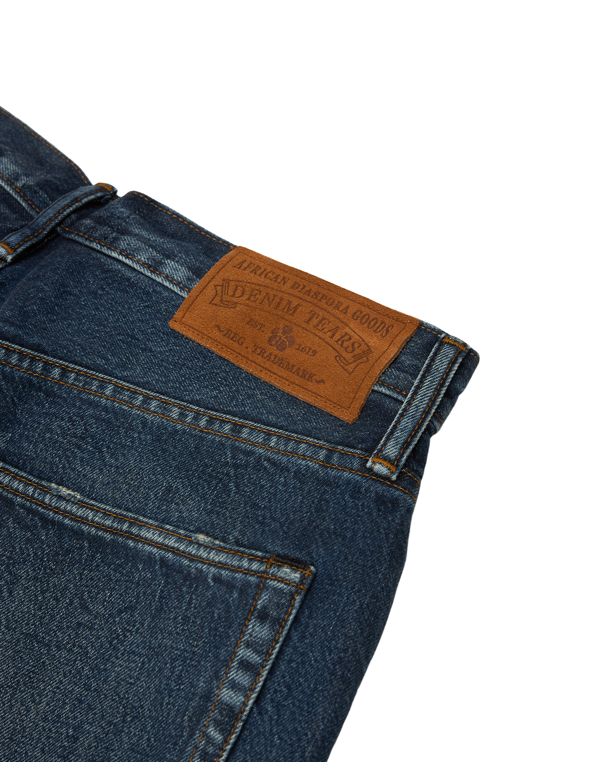 Baggy Denim Pant Dark Wash – view 3