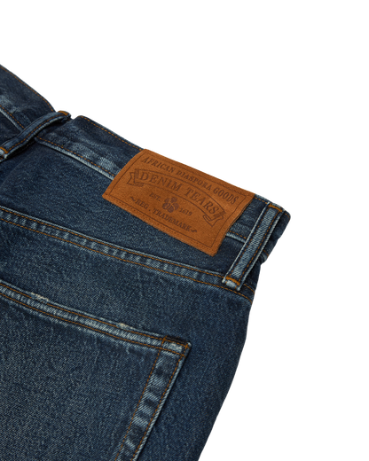 Baggy Denim Pant Dark Wash – view 3