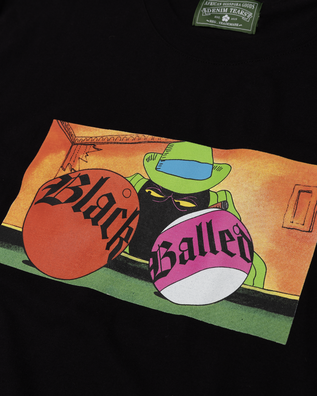 Black Balled Tee Black – view 3