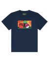 Black Balled Tee Navy