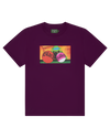 Black Balled Tee Burgundy