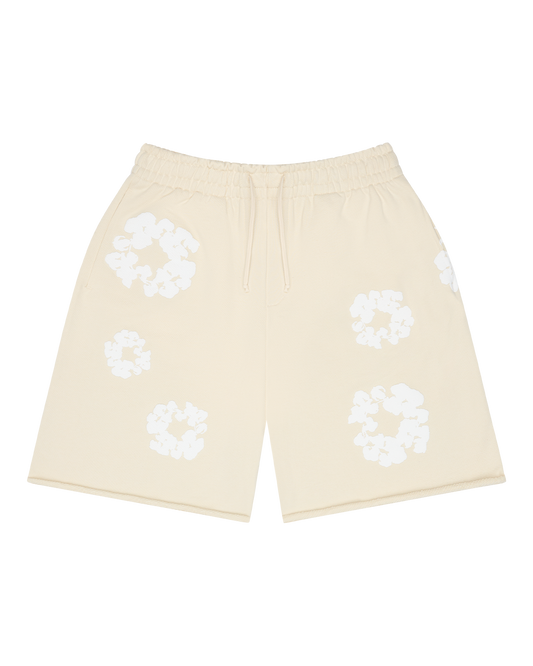 Cotton Wreath Sweatshorts Oatmeal