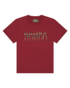 Cotton Club Tee Burgundy