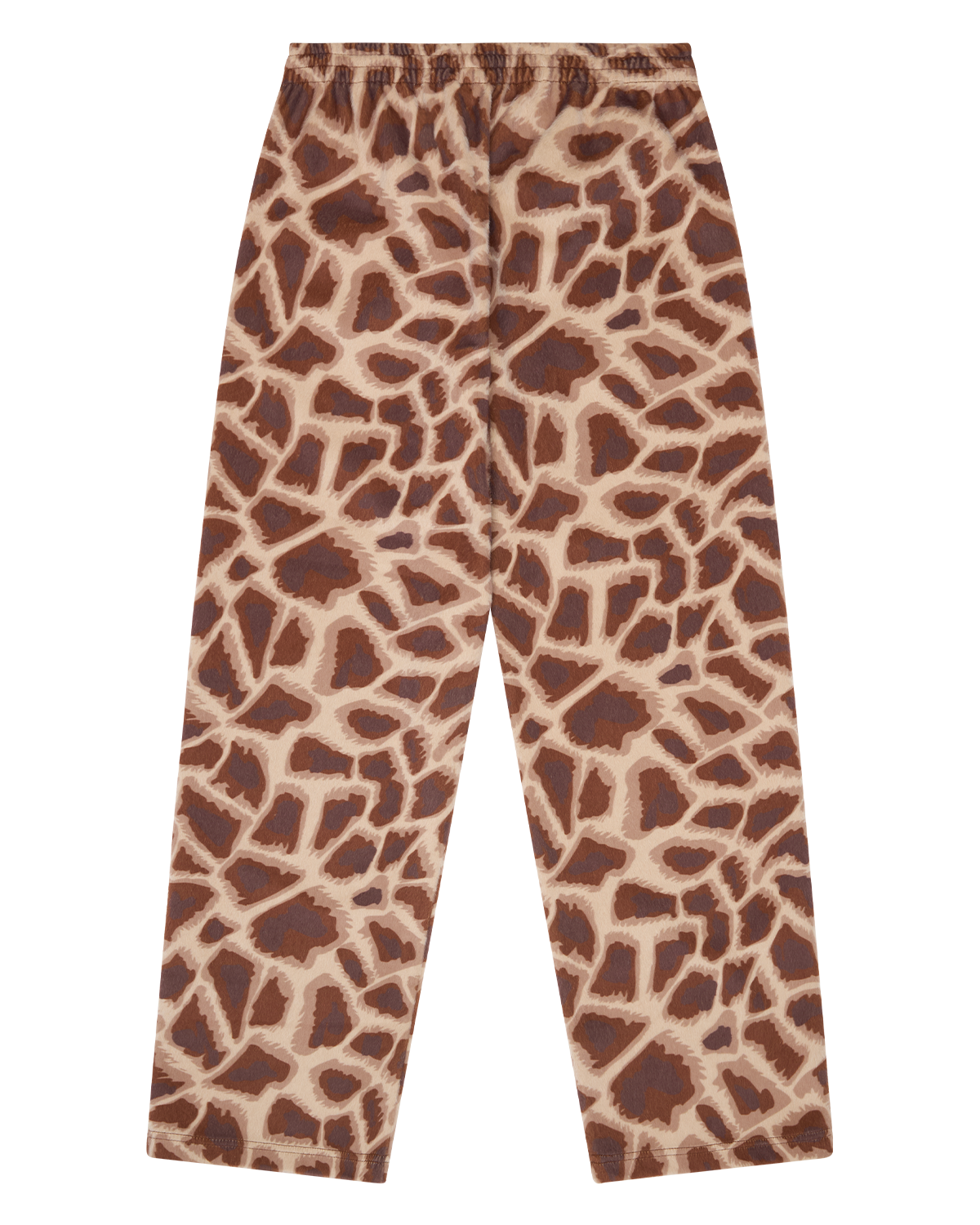 Faux Fur Giraffe Print Sweatpant – view 2